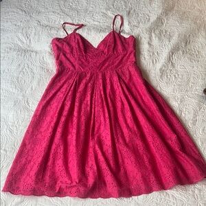 Lilly Pulitzer Hot Pink Sundress